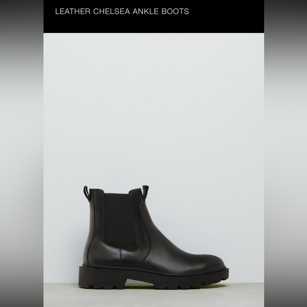 Leather Zara Chelsea Boots